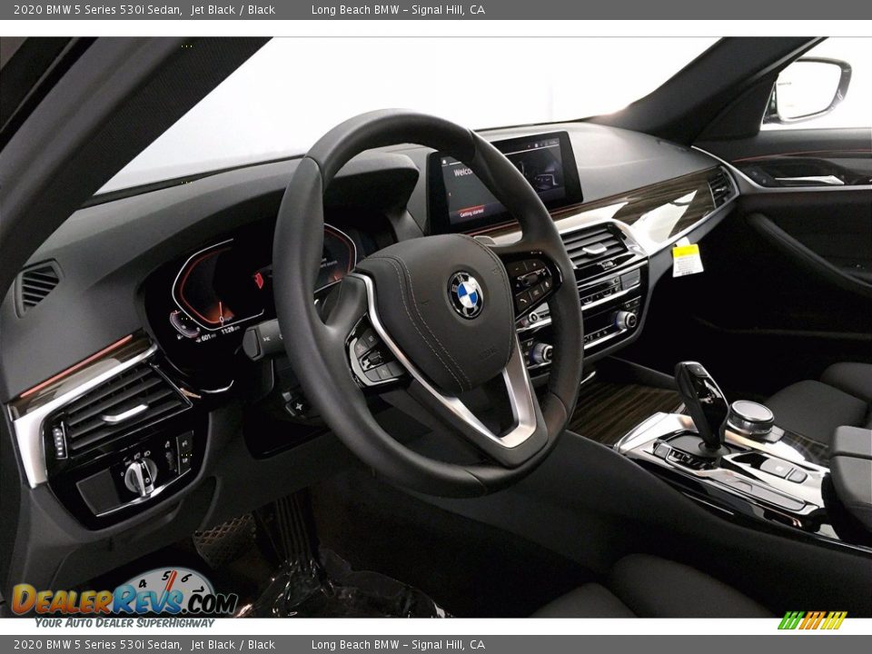 2020 BMW 5 Series 530i Sedan Jet Black / Black Photo #21