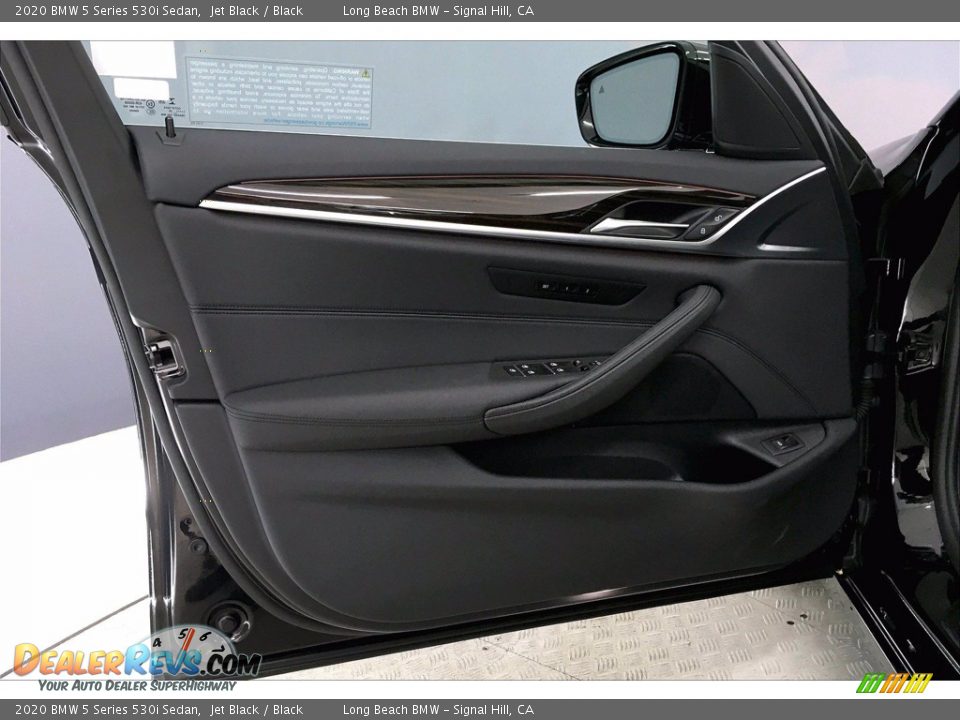 2020 BMW 5 Series 530i Sedan Jet Black / Black Photo #23