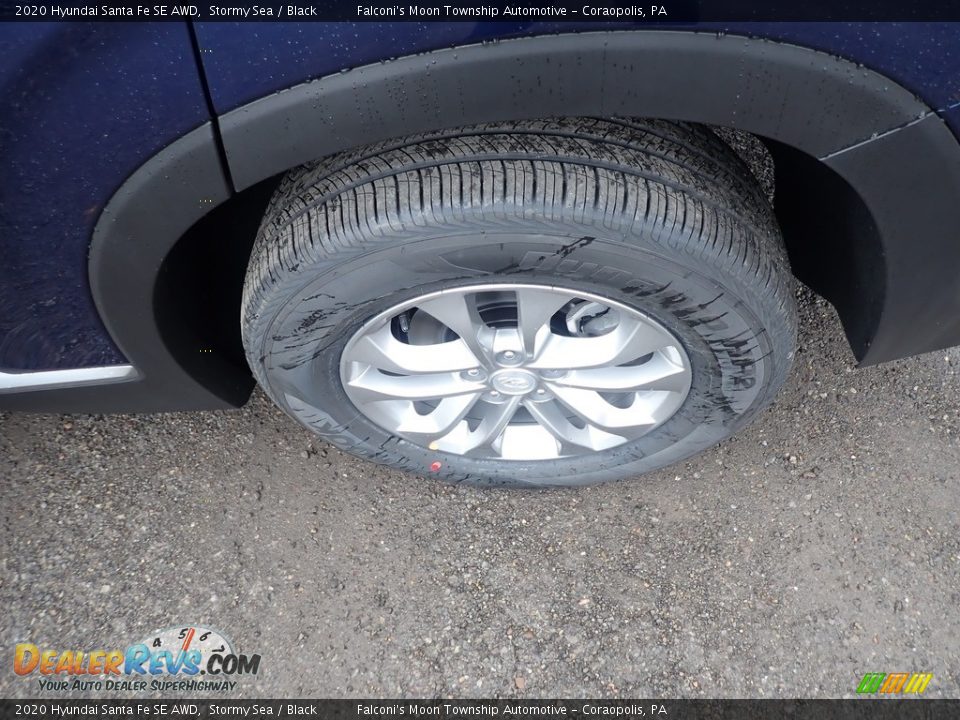 2020 Hyundai Santa Fe SE AWD Stormy Sea / Black Photo #7