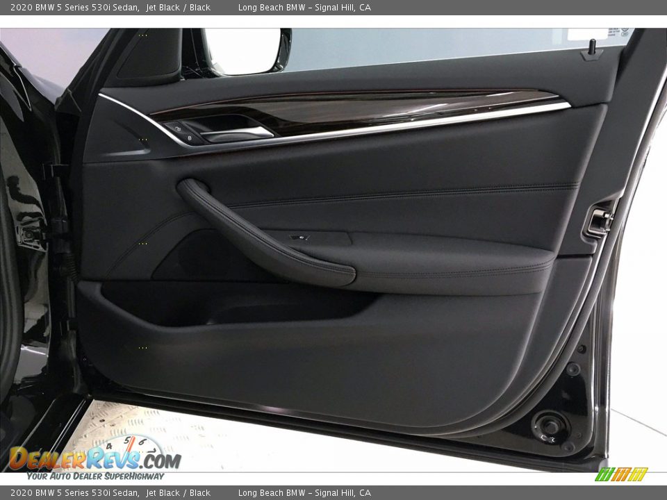 2020 BMW 5 Series 530i Sedan Jet Black / Black Photo #24