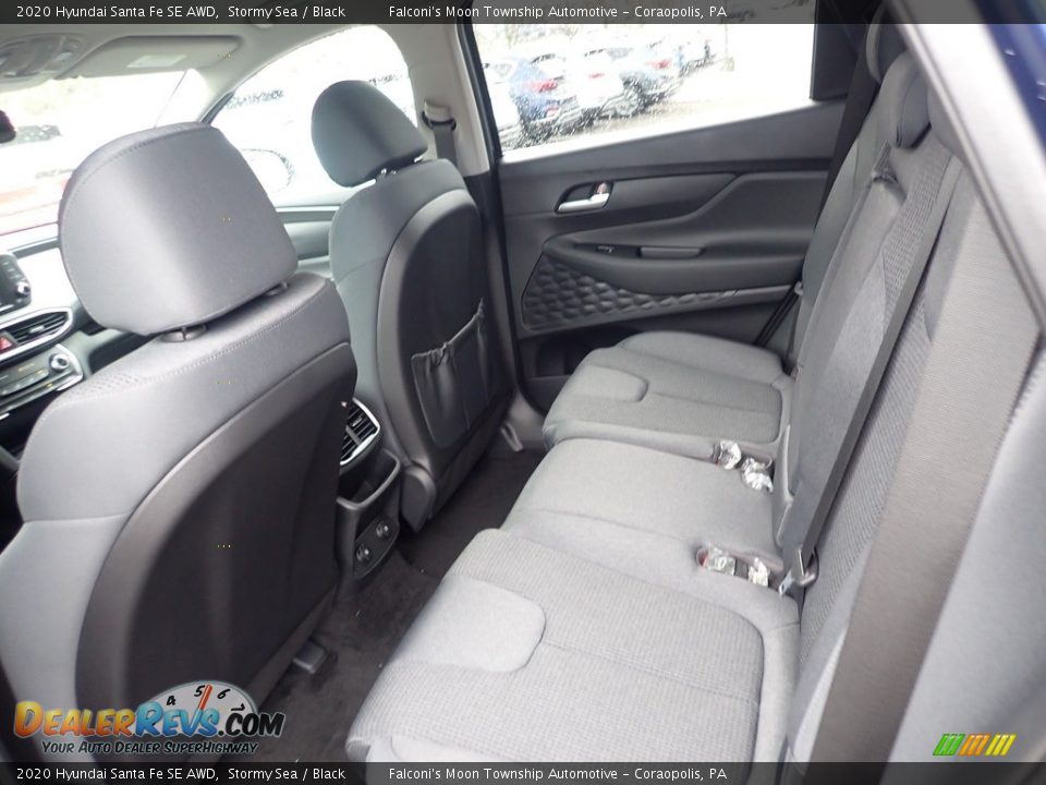 2020 Hyundai Santa Fe SE AWD Stormy Sea / Black Photo #8