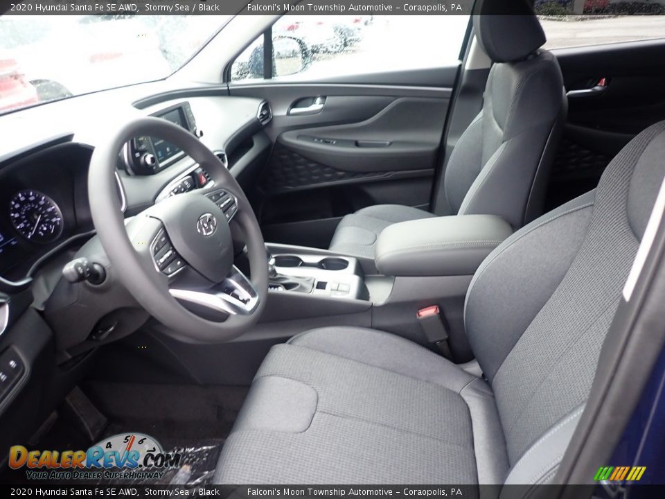 2020 Hyundai Santa Fe SE AWD Stormy Sea / Black Photo #10
