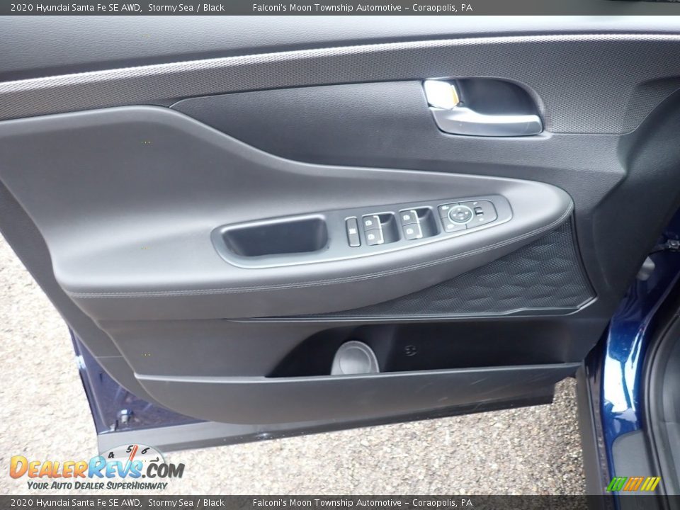 2020 Hyundai Santa Fe SE AWD Stormy Sea / Black Photo #11