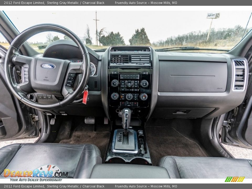 2012 Ford Escape Limited Sterling Gray Metallic / Charcoal Black Photo #30