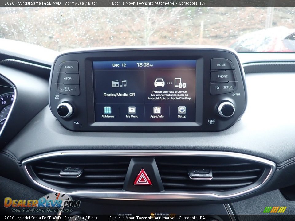 2020 Hyundai Santa Fe SE AWD Stormy Sea / Black Photo #13