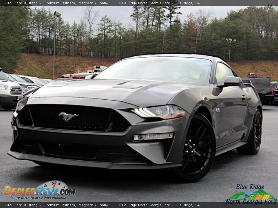 2020 Ford Mustang GT Premium Fastback Magnetic / Ebony Photo #1