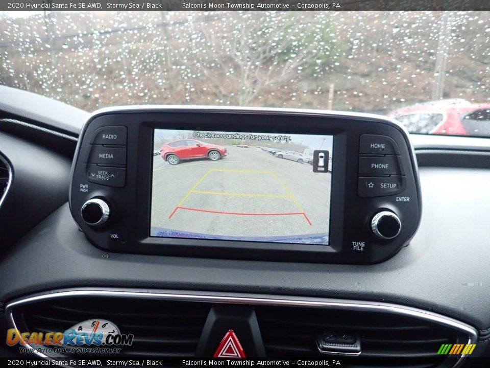 2020 Hyundai Santa Fe SE AWD Stormy Sea / Black Photo #14