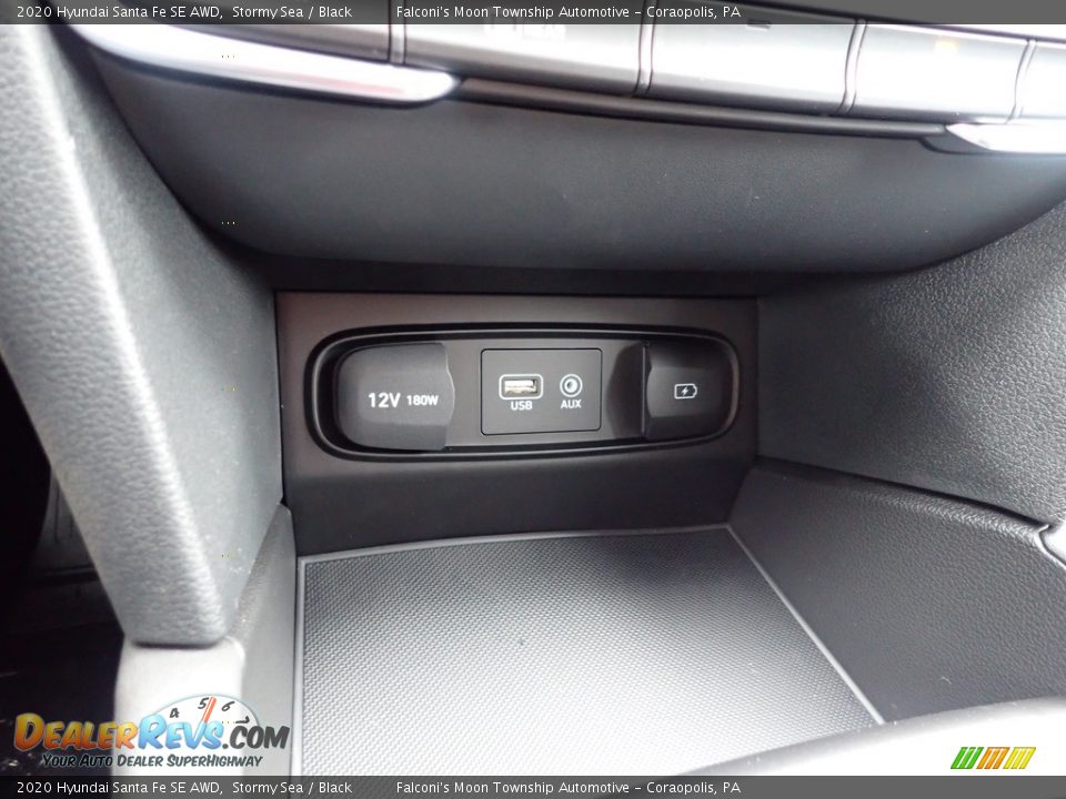 2020 Hyundai Santa Fe SE AWD Stormy Sea / Black Photo #15