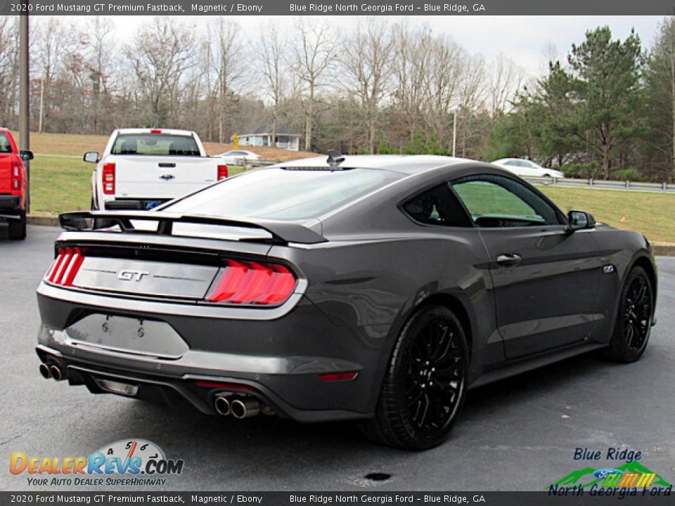 2020 Ford Mustang GT Premium Fastback Magnetic / Ebony Photo #5