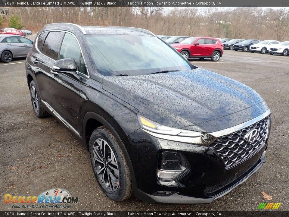 Front 3/4 View of 2020 Hyundai Santa Fe Limited 2.0 AWD Photo #3