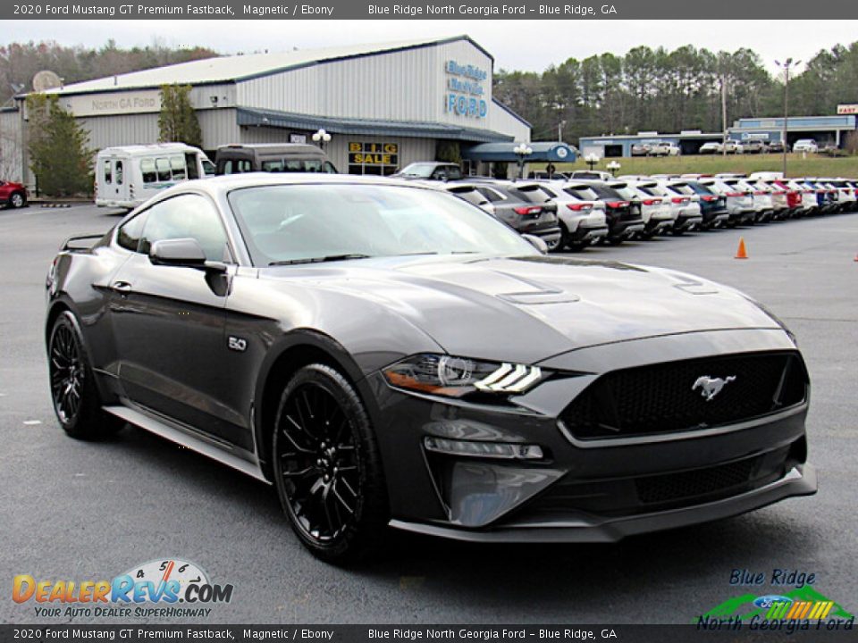 2020 Ford Mustang GT Premium Fastback Magnetic / Ebony Photo #7