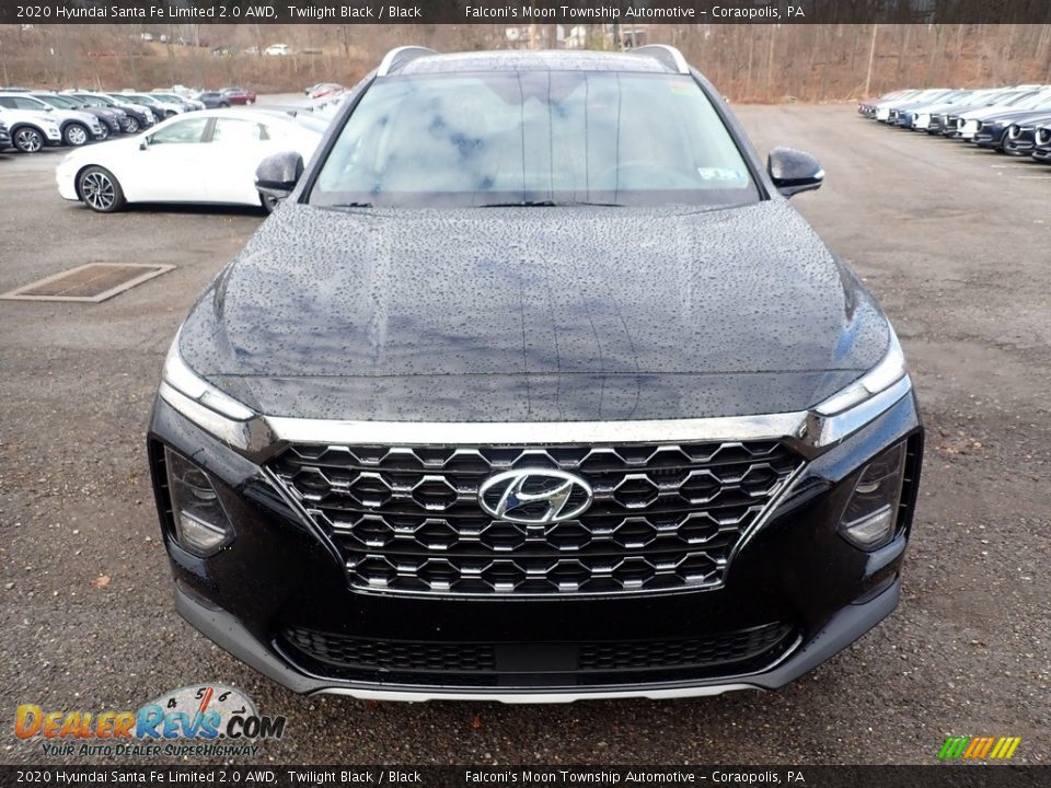 2020 Hyundai Santa Fe Limited 2.0 AWD Twilight Black / Black Photo #4
