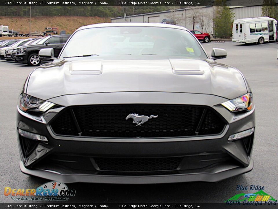 2020 Ford Mustang GT Premium Fastback Magnetic / Ebony Photo #8