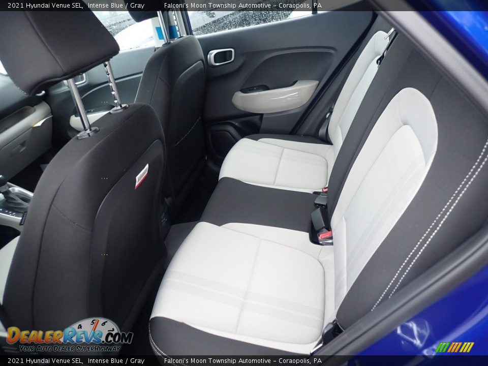 Rear Seat of 2021 Hyundai Venue SEL Photo #8