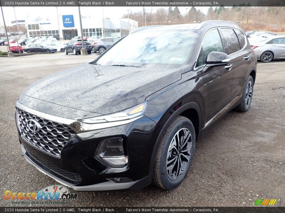 2020 Hyundai Santa Fe Limited 2.0 AWD Twilight Black / Black Photo #5