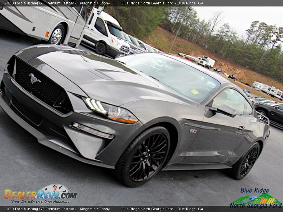 2020 Ford Mustang GT Premium Fastback Magnetic / Ebony Photo #18
