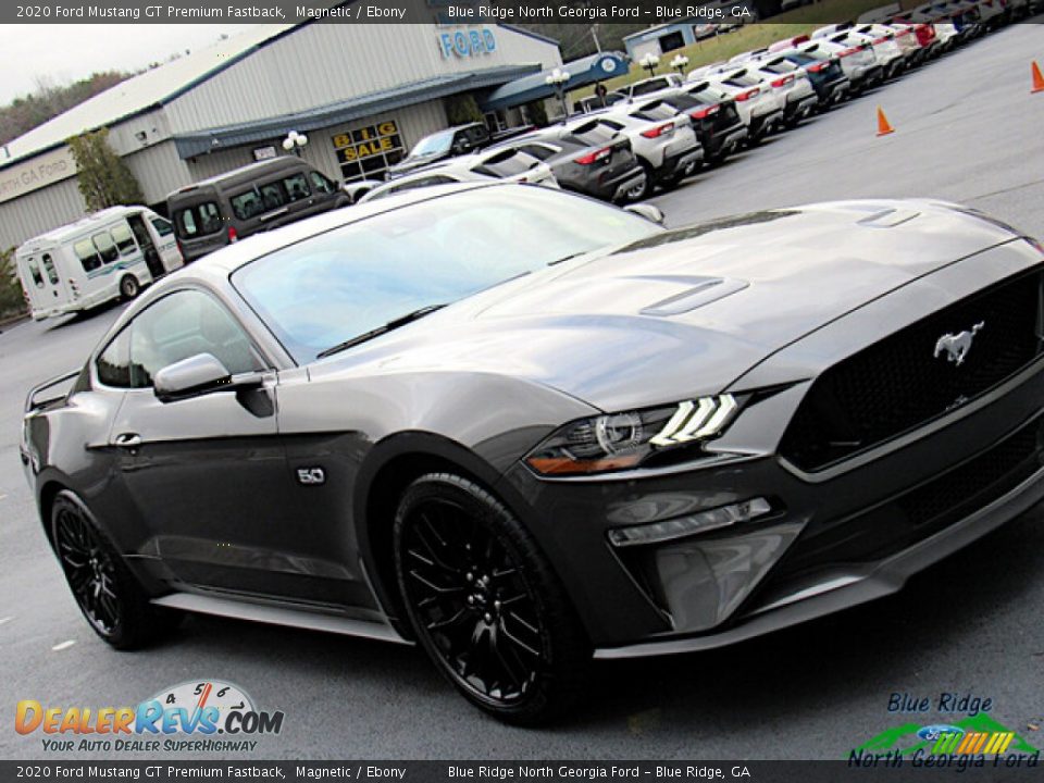 2020 Ford Mustang GT Premium Fastback Magnetic / Ebony Photo #19