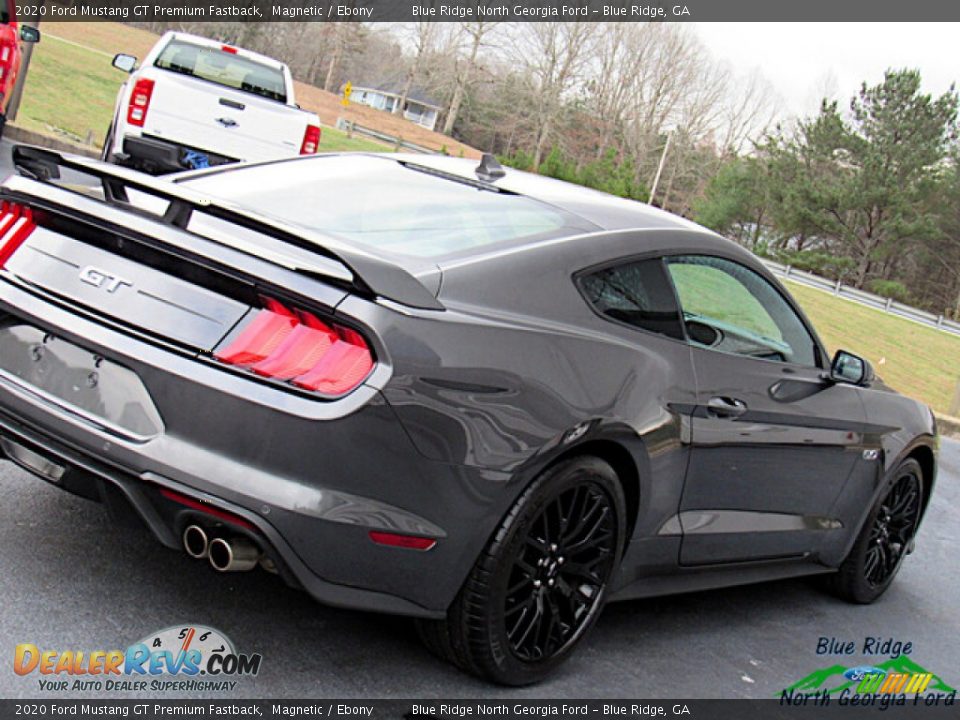 2020 Ford Mustang GT Premium Fastback Magnetic / Ebony Photo #20