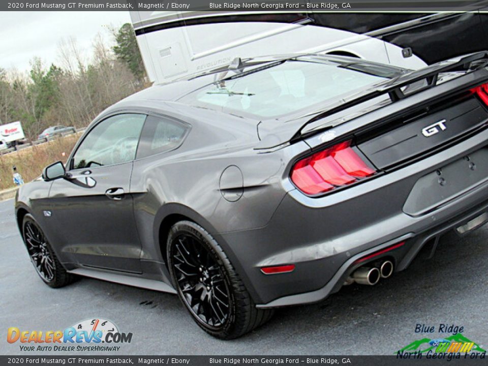 2020 Ford Mustang GT Premium Fastback Magnetic / Ebony Photo #21