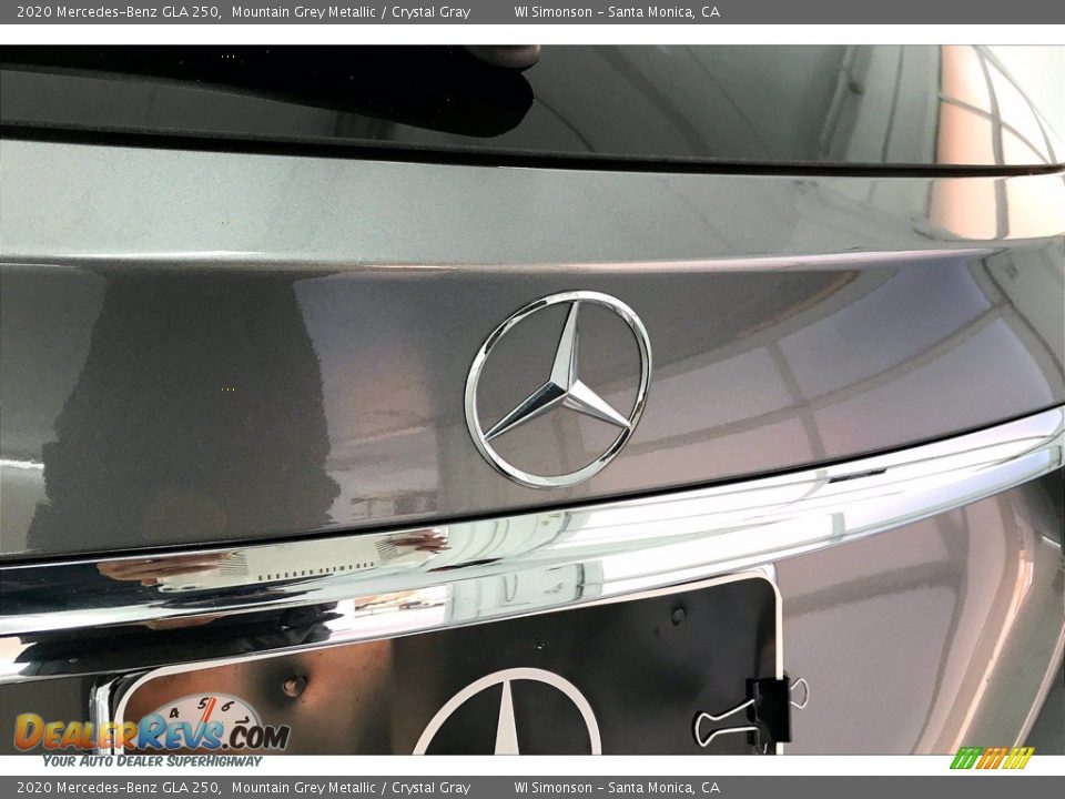 2020 Mercedes-Benz GLA 250 Mountain Grey Metallic / Crystal Gray Photo #7