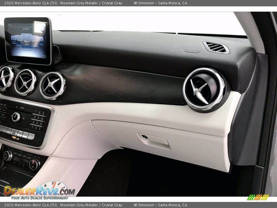2020 Mercedes-Benz GLA 250 Mountain Grey Metallic / Crystal Gray Photo #16