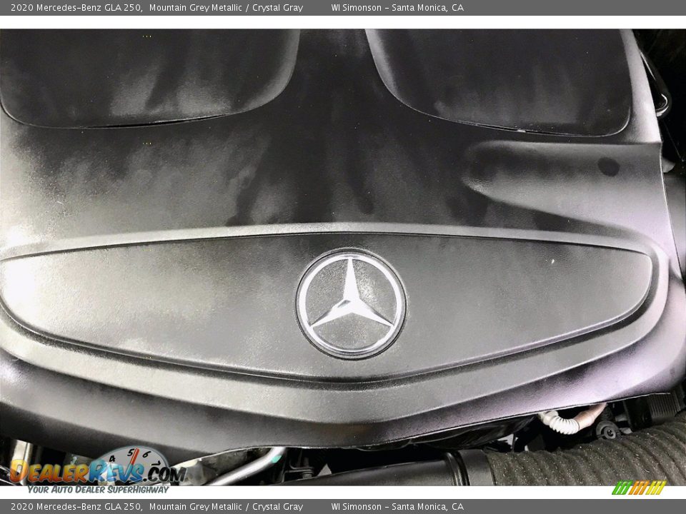 2020 Mercedes-Benz GLA 250 Mountain Grey Metallic / Crystal Gray Photo #32