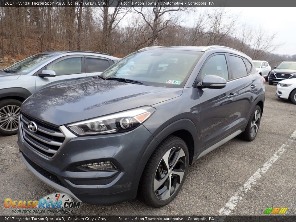 2017 Hyundai Tucson Sport AWD Coliseum Gray / Gray Photo #1