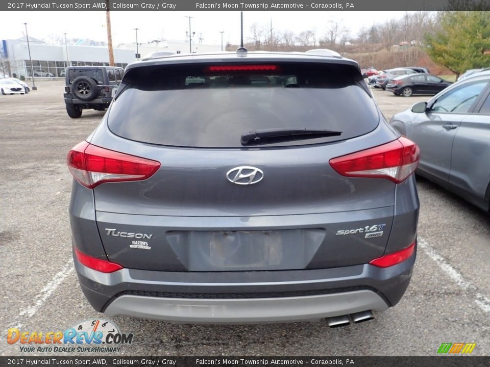 2017 Hyundai Tucson Sport AWD Coliseum Gray / Gray Photo #3