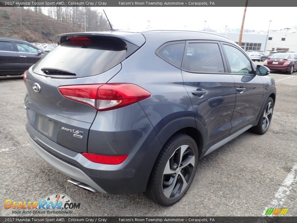 2017 Hyundai Tucson Sport AWD Coliseum Gray / Gray Photo #4