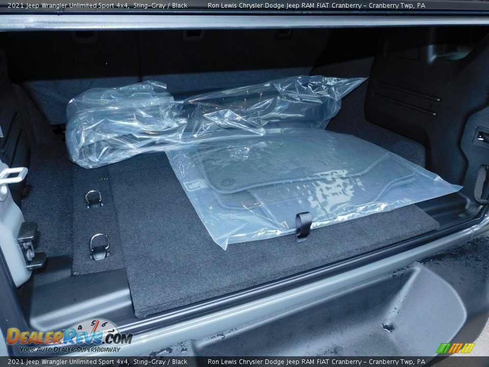 2021 Jeep Wrangler Unlimited Sport 4x4 Sting-Gray / Black Photo #7