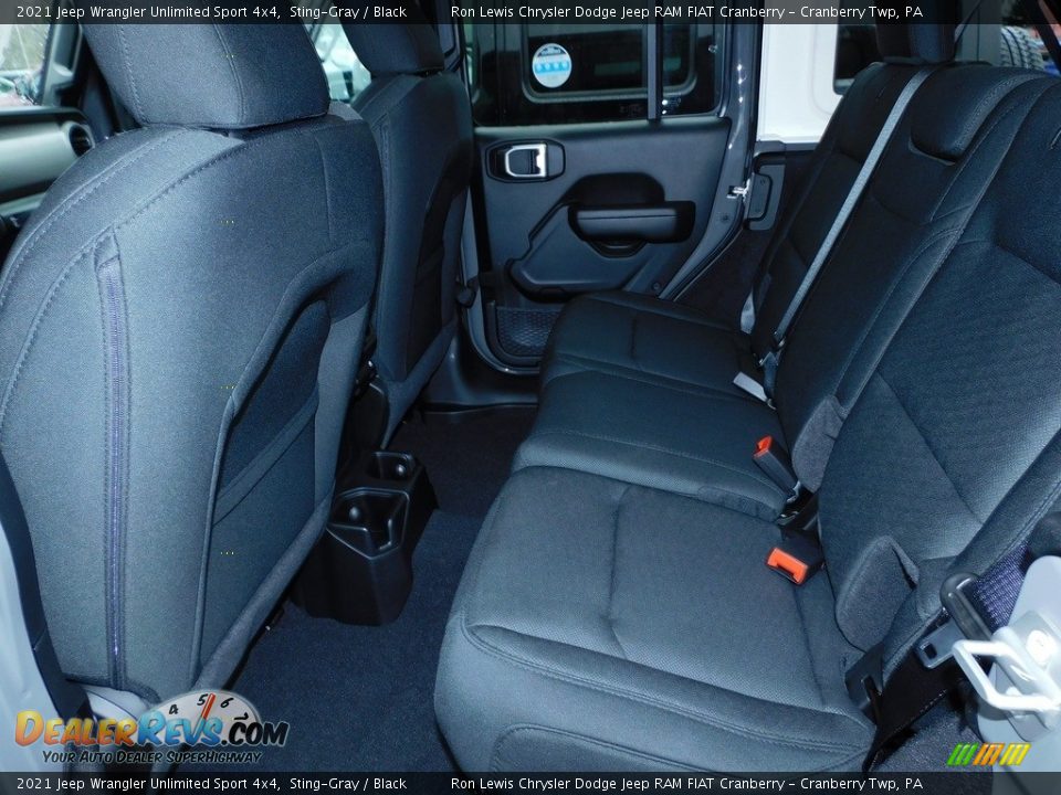 2021 Jeep Wrangler Unlimited Sport 4x4 Sting-Gray / Black Photo #12