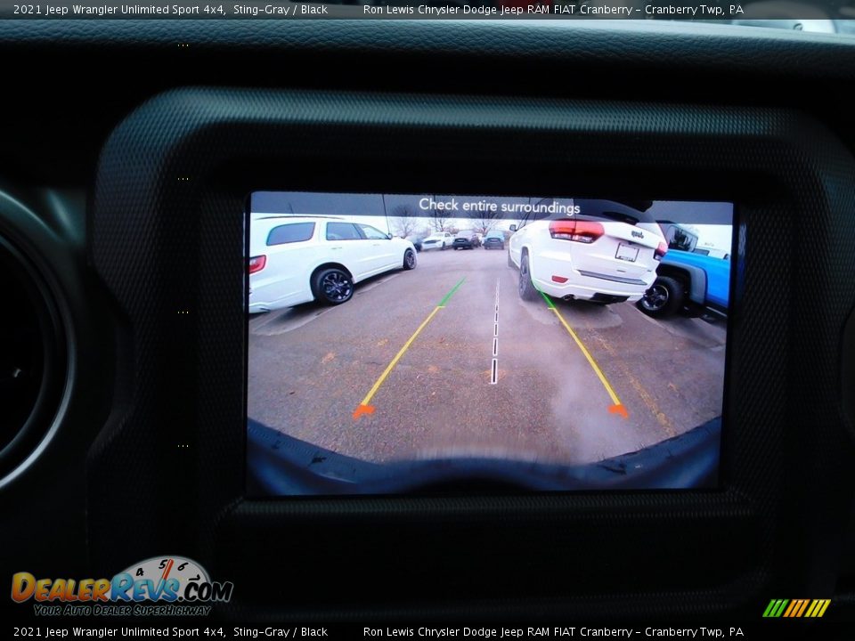 2021 Jeep Wrangler Unlimited Sport 4x4 Sting-Gray / Black Photo #17