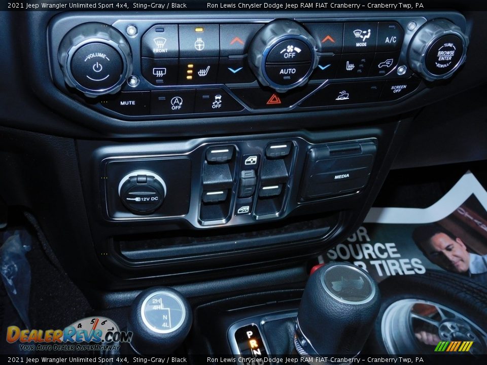 2021 Jeep Wrangler Unlimited Sport 4x4 Sting-Gray / Black Photo #18