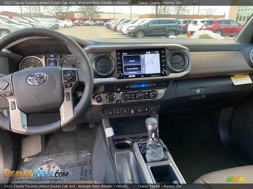 Dashboard of 2021 Toyota Tacoma Limited Double Cab 4x4 Photo #4