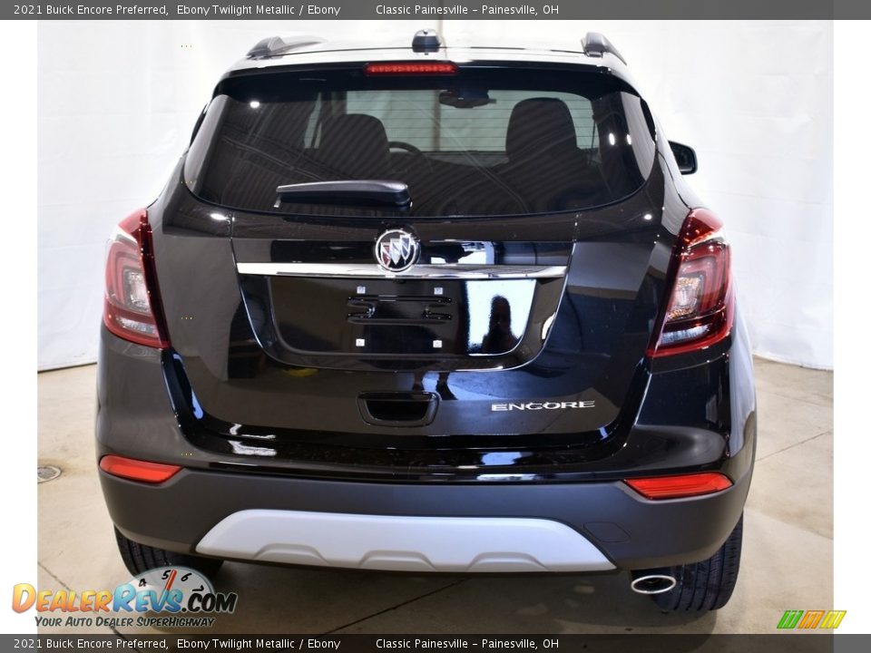 2021 Buick Encore Preferred Ebony Twilight Metallic / Ebony Photo #3