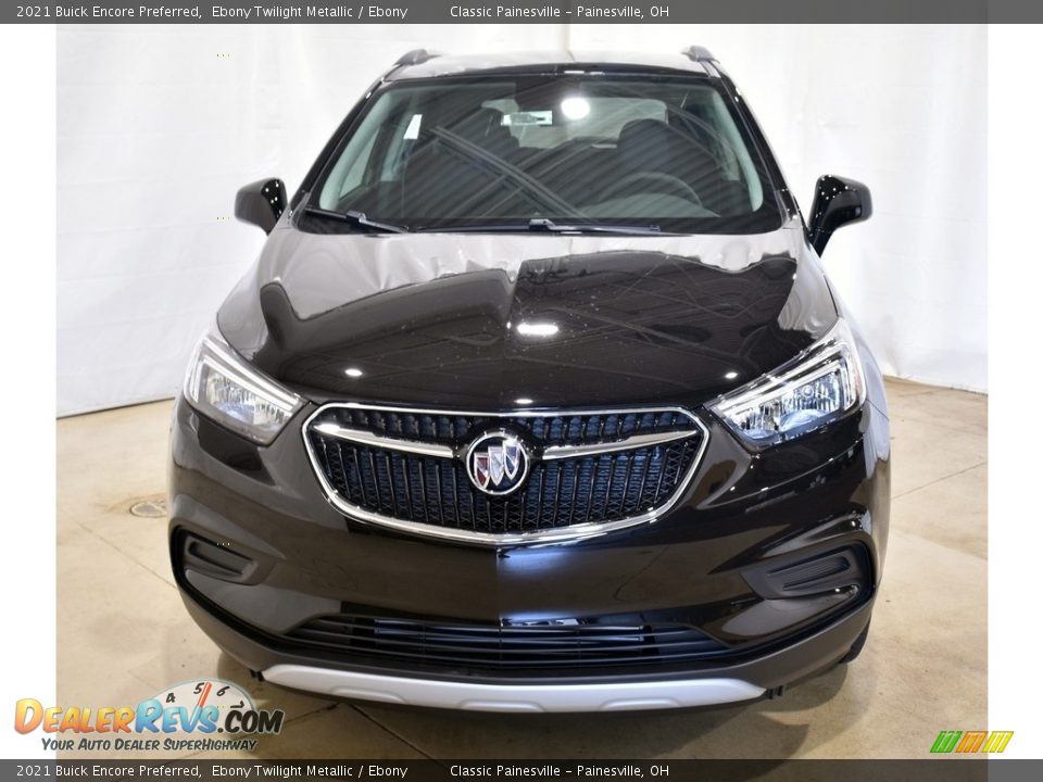 2021 Buick Encore Preferred Ebony Twilight Metallic / Ebony Photo #4