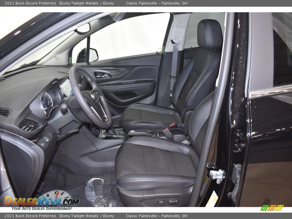 2021 Buick Encore Preferred Ebony Twilight Metallic / Ebony Photo #6