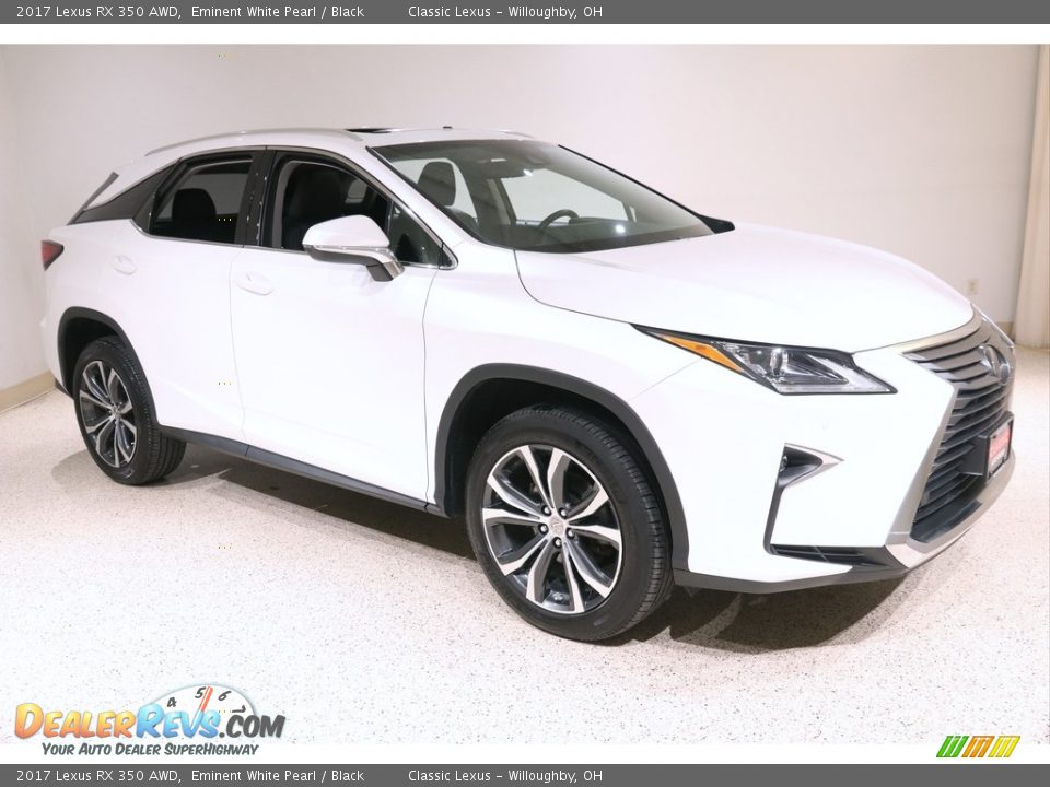 2017 Lexus RX 350 AWD Eminent White Pearl / Black Photo #1