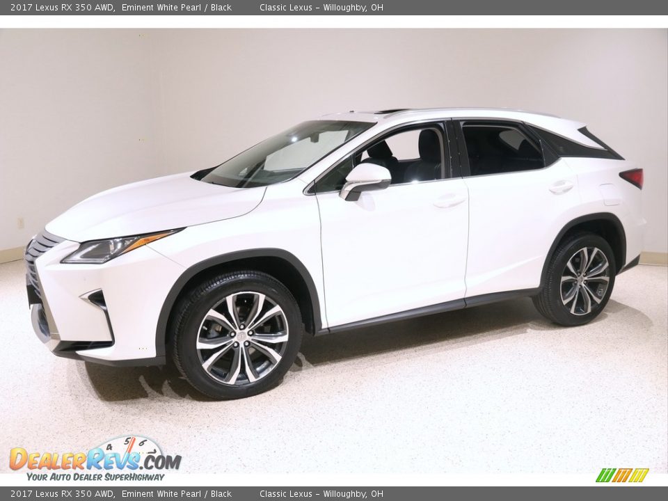 2017 Lexus RX 350 AWD Eminent White Pearl / Black Photo #3