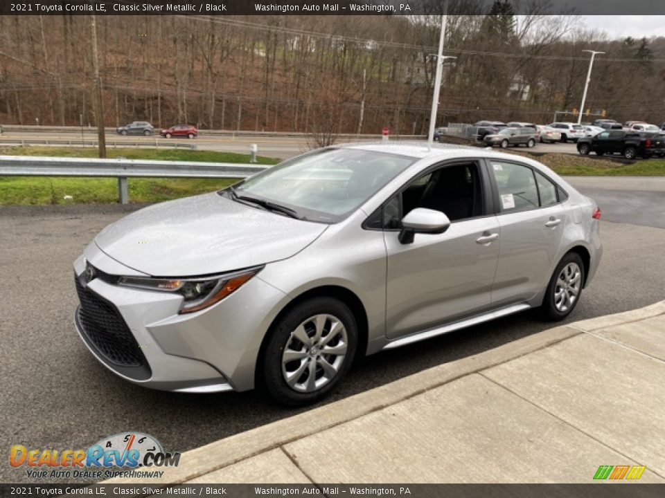 2021 Toyota Corolla LE Classic Silver Metallic / Black Photo #11