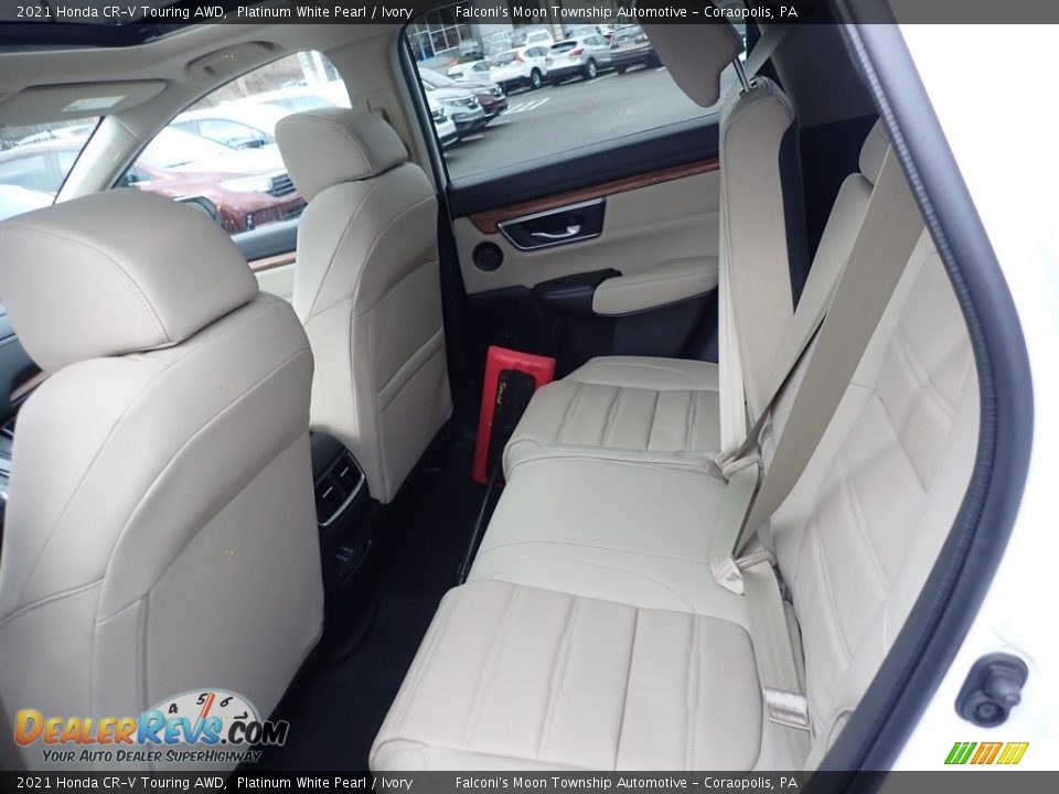 Rear Seat of 2021 Honda CR-V Touring AWD Photo #9