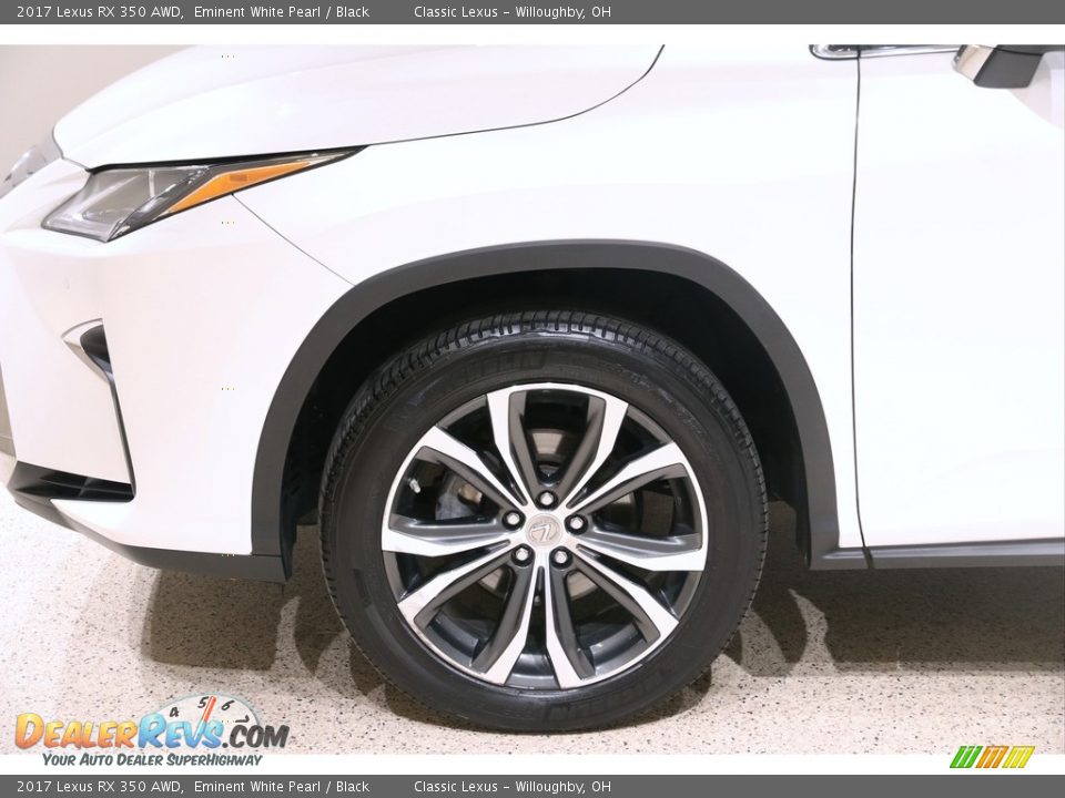 2017 Lexus RX 350 AWD Eminent White Pearl / Black Photo #25