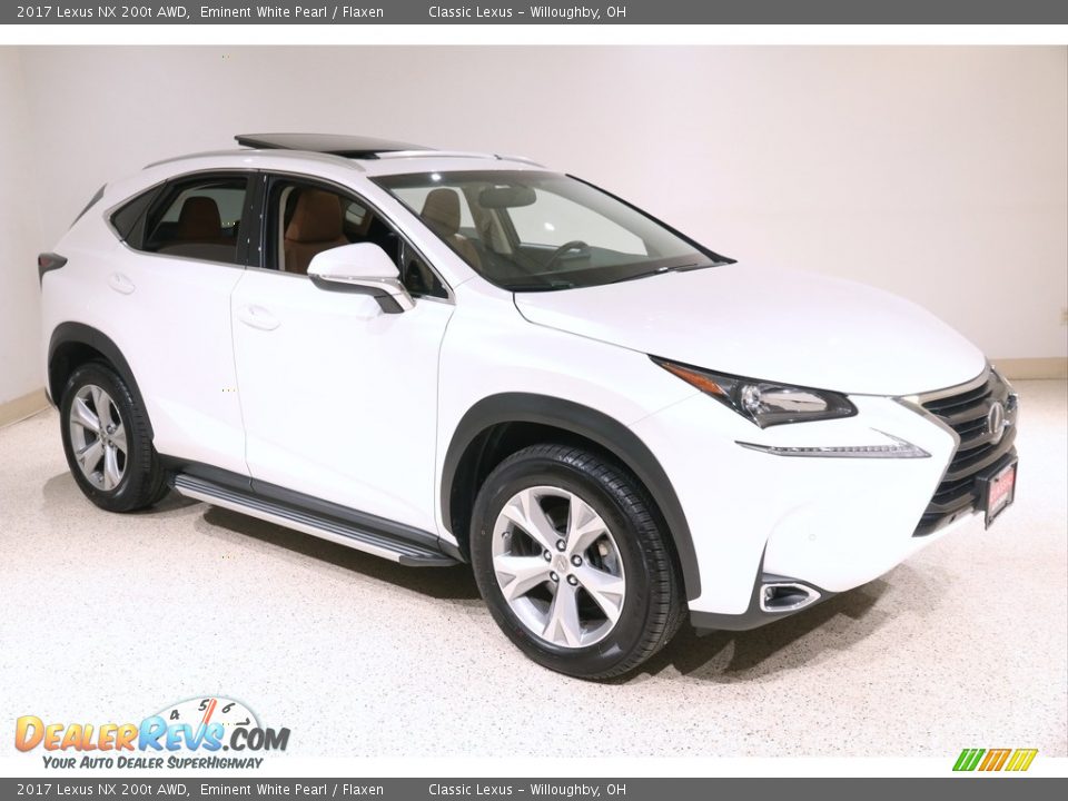 2017 Lexus NX 200t AWD Eminent White Pearl / Flaxen Photo #1