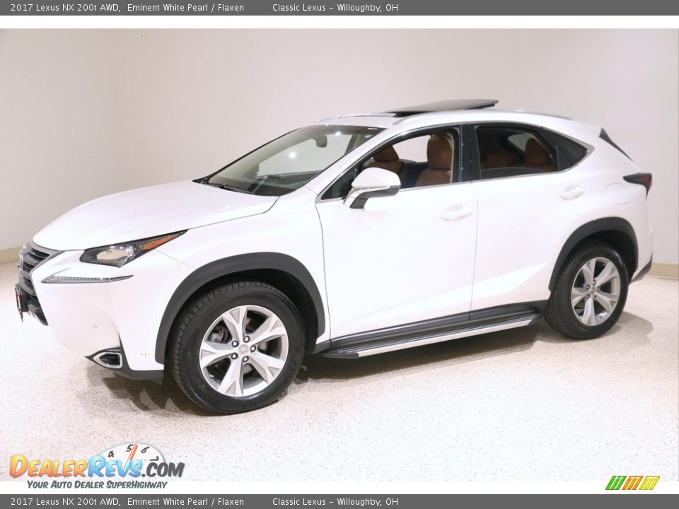 2017 Lexus NX 200t AWD Eminent White Pearl / Flaxen Photo #3