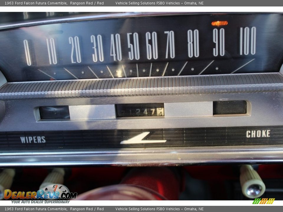 1963 Ford Falcon Futura Convertible Gauges Photo #2