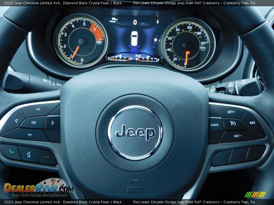 2020 Jeep Cherokee Limited 4x4 Steering Wheel Photo #19