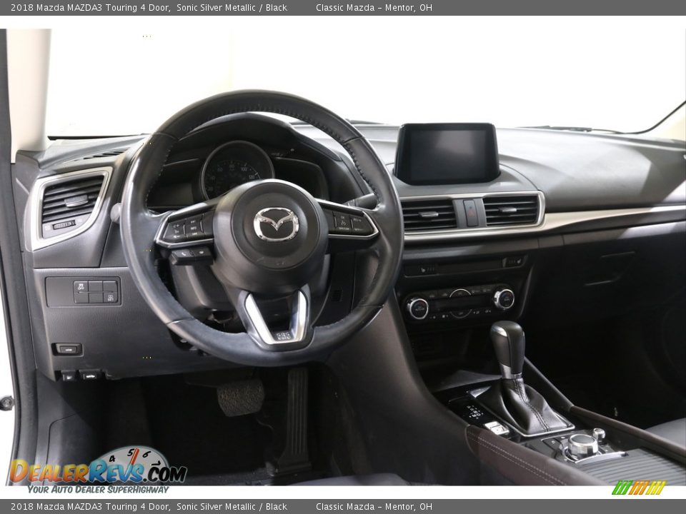 2018 Mazda MAZDA3 Touring 4 Door Sonic Silver Metallic / Black Photo #6
