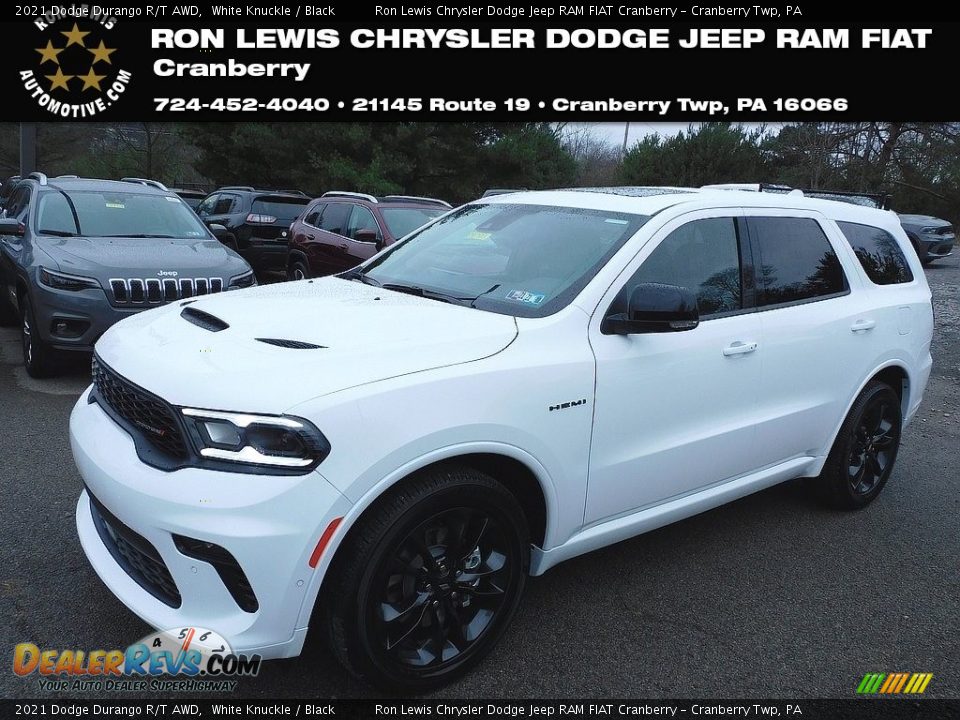 2021 Dodge Durango R/T AWD White Knuckle / Black Photo #1