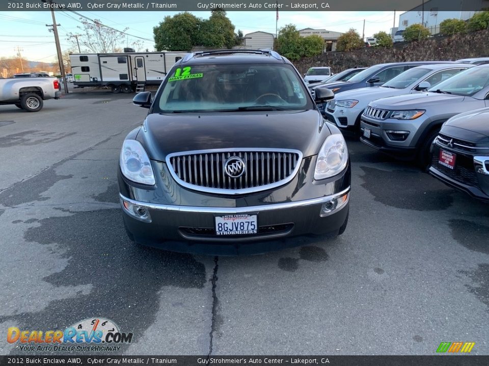 2012 Buick Enclave AWD Cyber Gray Metallic / Titanium Photo #1