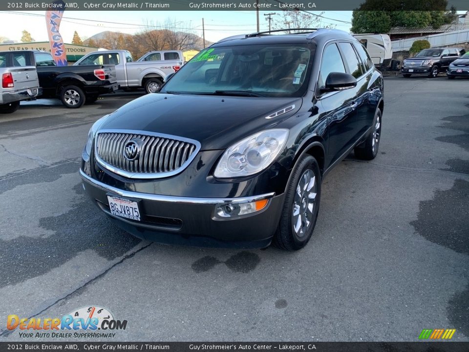 2012 Buick Enclave AWD Cyber Gray Metallic / Titanium Photo #2